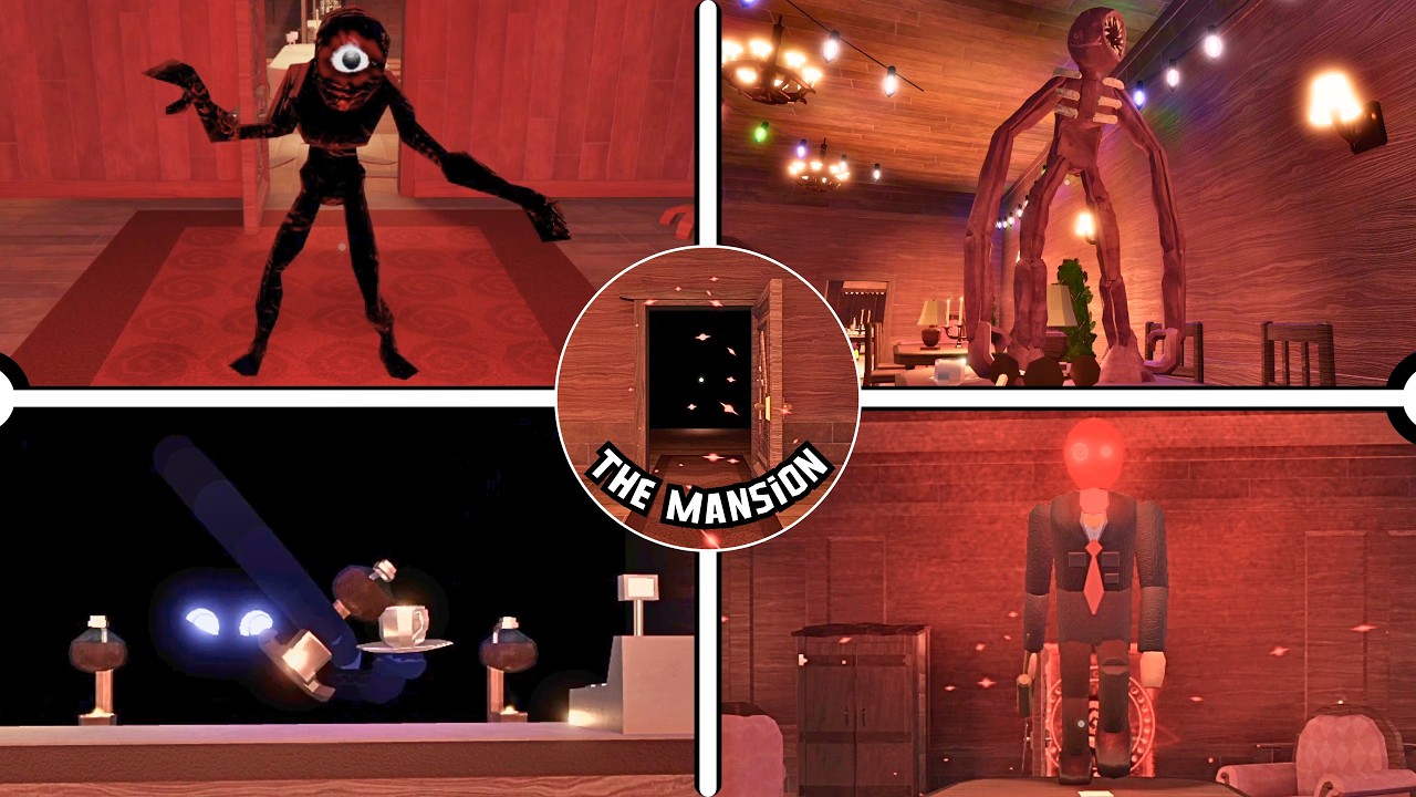 The Depths Of DOORS : The Mansion - Full Gameplay | ROBLOX