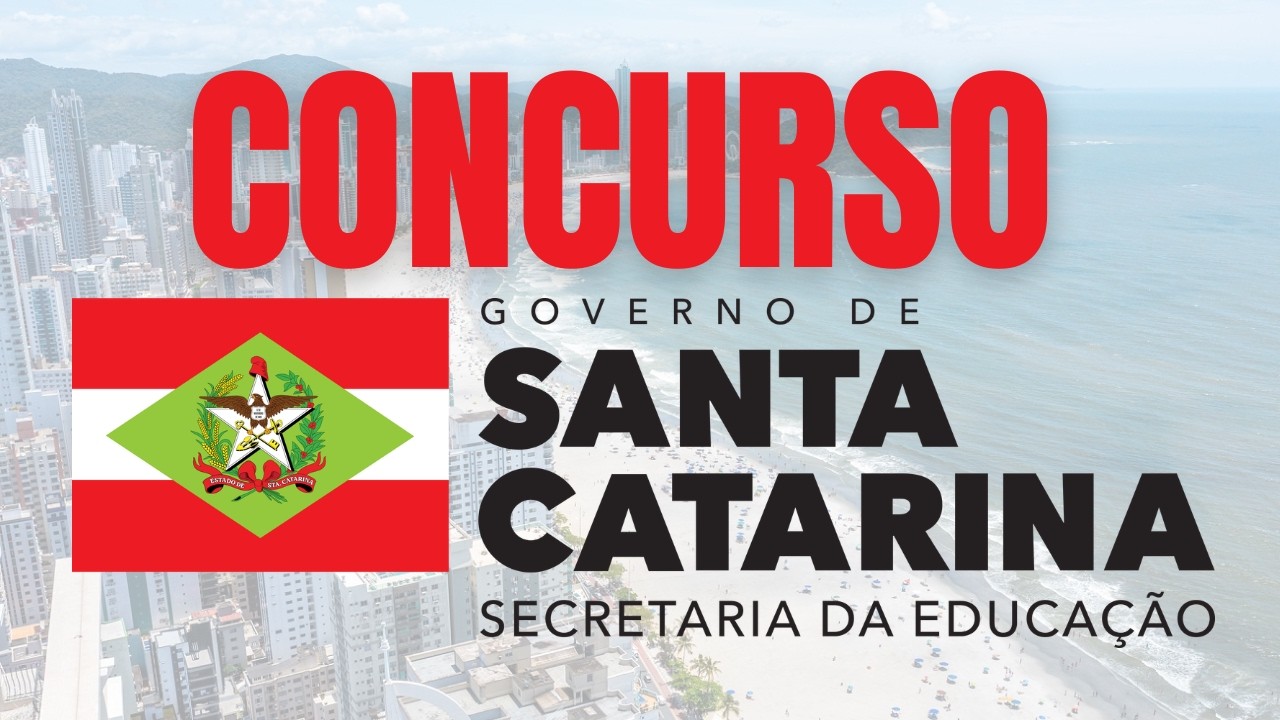 An&aacute;lise Edital Concurso SED/SC 2026 - 10 mil vagas para efetivos