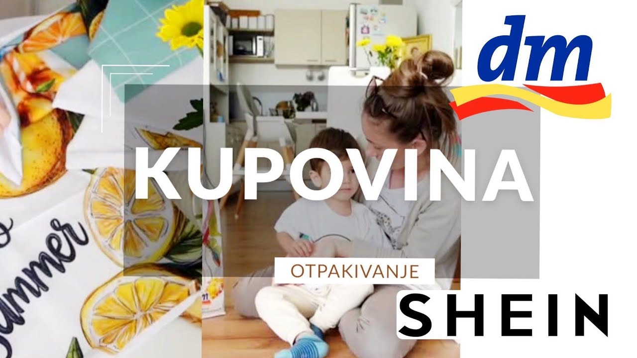 KUPOVINA | HAUL | OTPAKIVANJE | DM | SHEIN | gospodja_raskovic