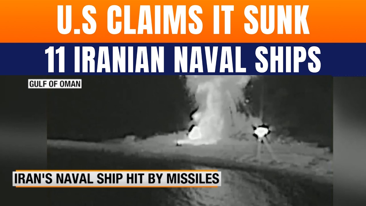 US-Israel-Iran War LIVE: U.S Claims It Sunk 11 Iranian Naval Ships | Gulf Maritime Freedom | Oman