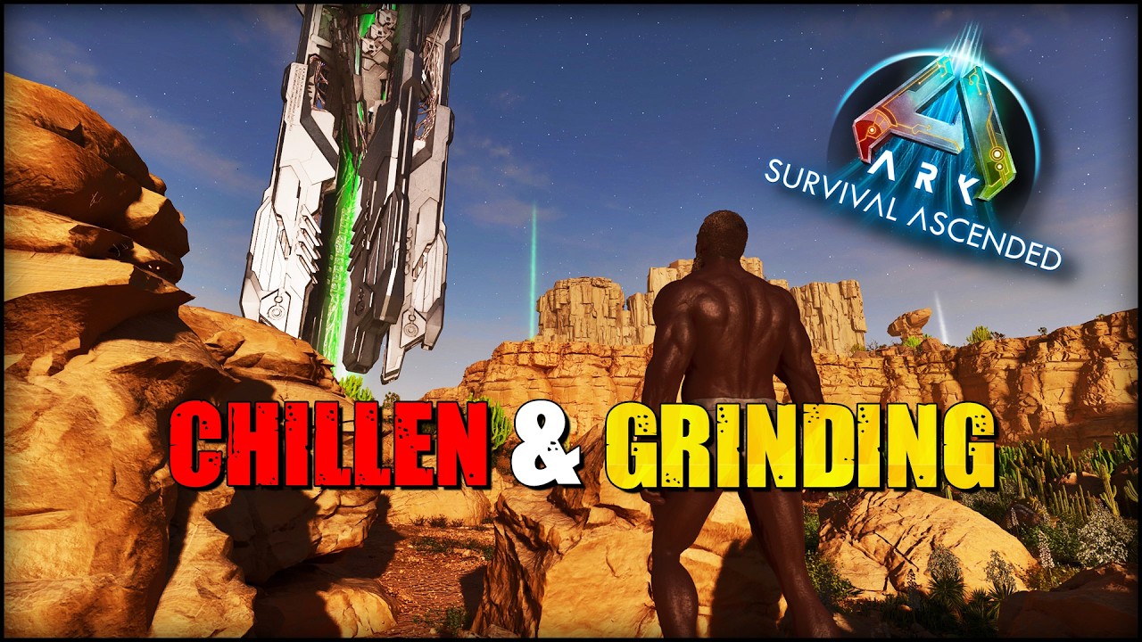 Trying To Survive On Scorched Earth - 1st Playthrough - Ark Survival Ascended