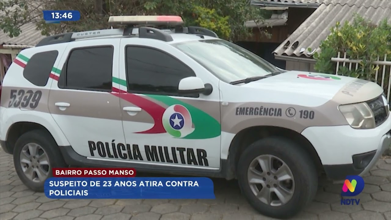 Homem de 39 anos é baleado na coxa após ser abordado por ocupantes de um veículo em Blumenau