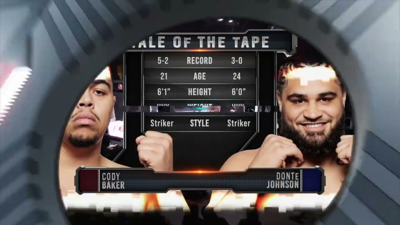 Cody Baker vs Donte Johnson (Title Bout) - Caged Aggression XXXV 