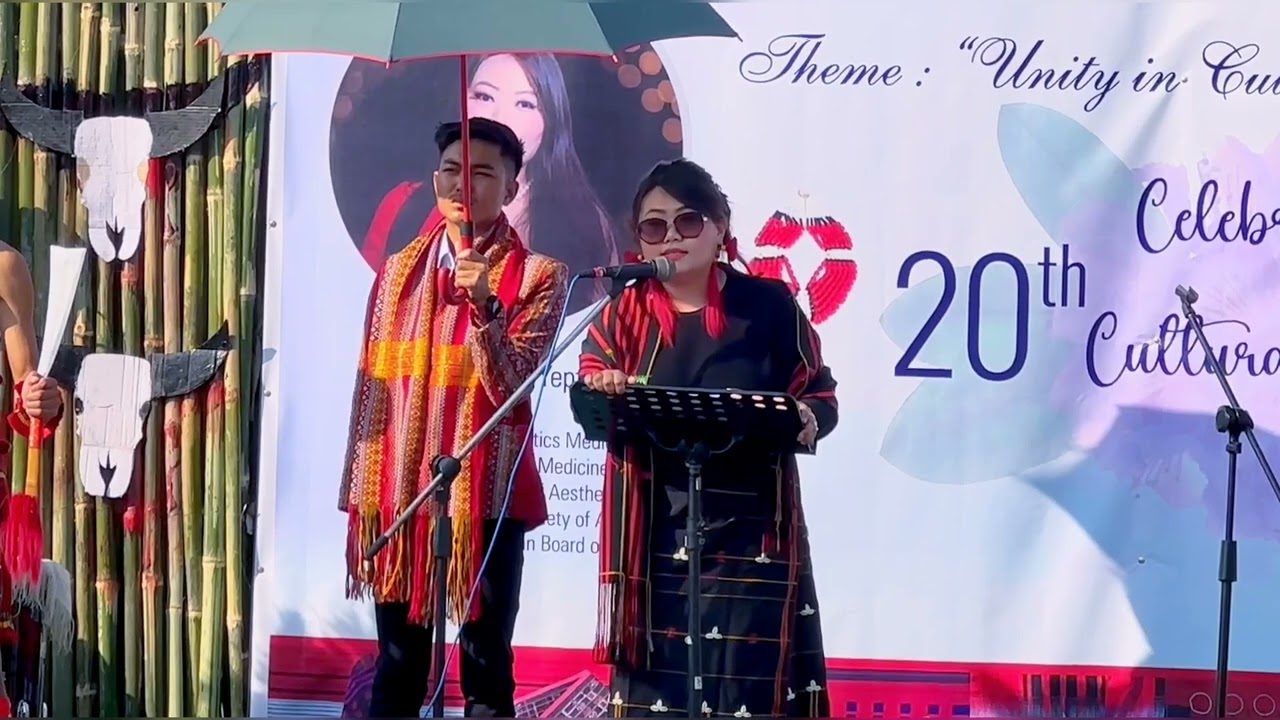 Dr. Lika Kikheto Yeptho. Speech On 20th Cultural Day Program. Nagaland Baptist College. Dimapur
