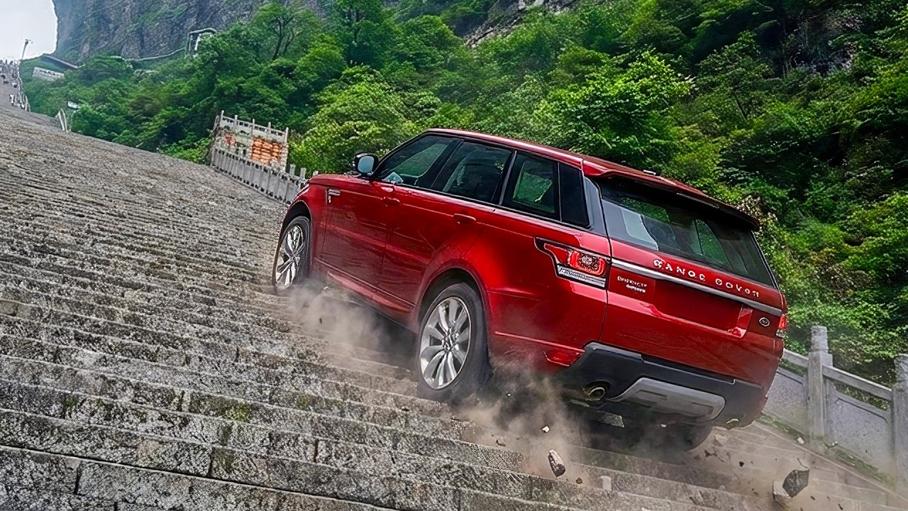 Range Rover Sport: The Only SUV to Climb 999 Steps
