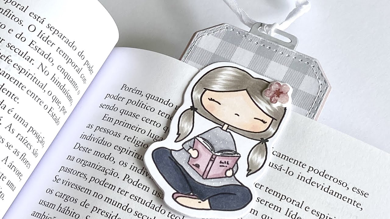 Tutorial - Bookmark Clip - com Corte Parcial