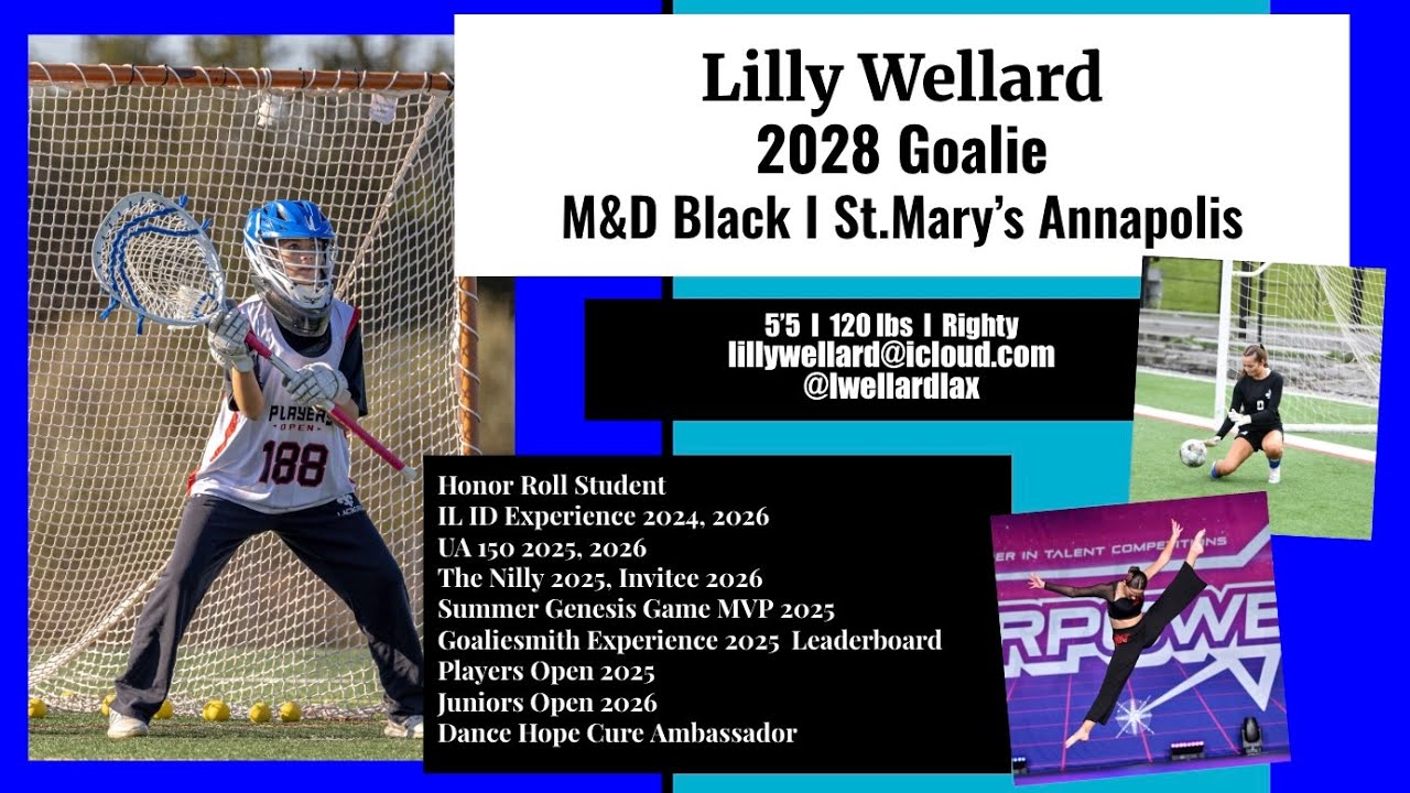 Lilly Wellard Fall 2025 Lacrosse Highlights