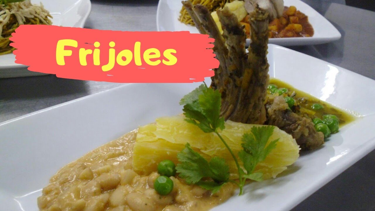 Frijoles!! Al estilo del Chef José Vicente