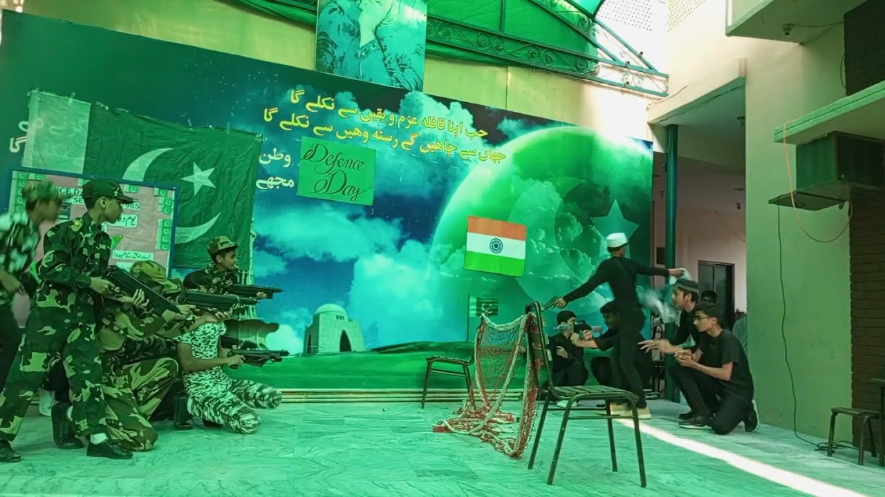 H.Q. School Defence Day Tableau - (Senior Wing) Amazing Performance Must Watch
