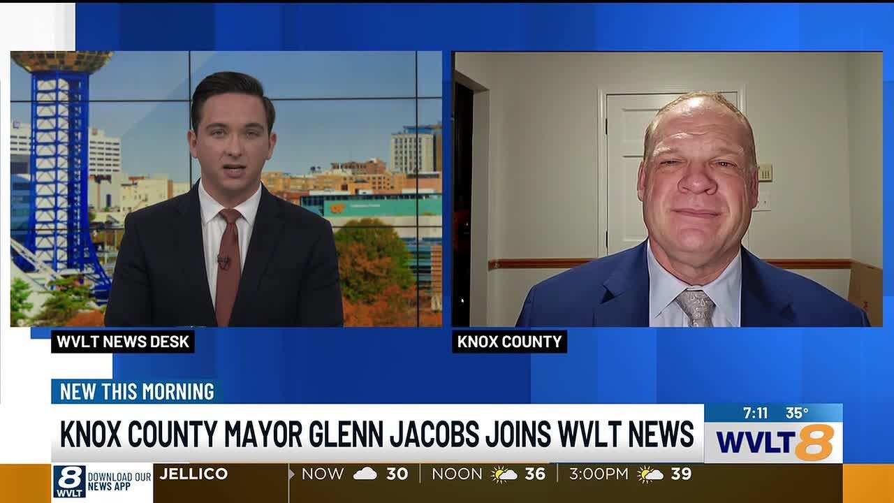 WVLT interview with Knox County Mayor Glenn Jacobs