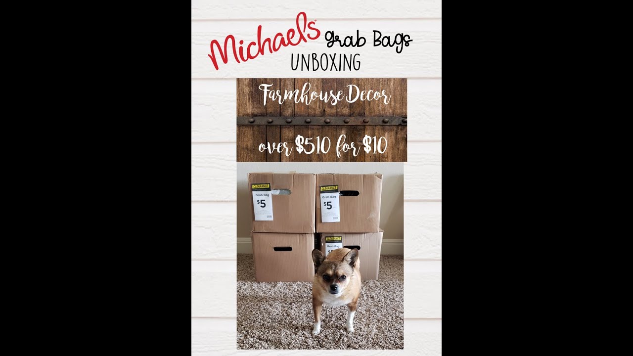 HAUL: Michael's Grab Box Unboxing | $500 for just $10