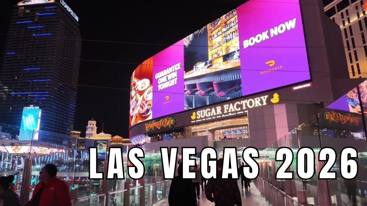 End Of January Walking The Las Vegas Strip In 2026