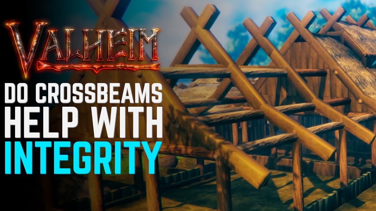 Valheim BUILDING tips and tricks &ndash; Crossbeams #shorts