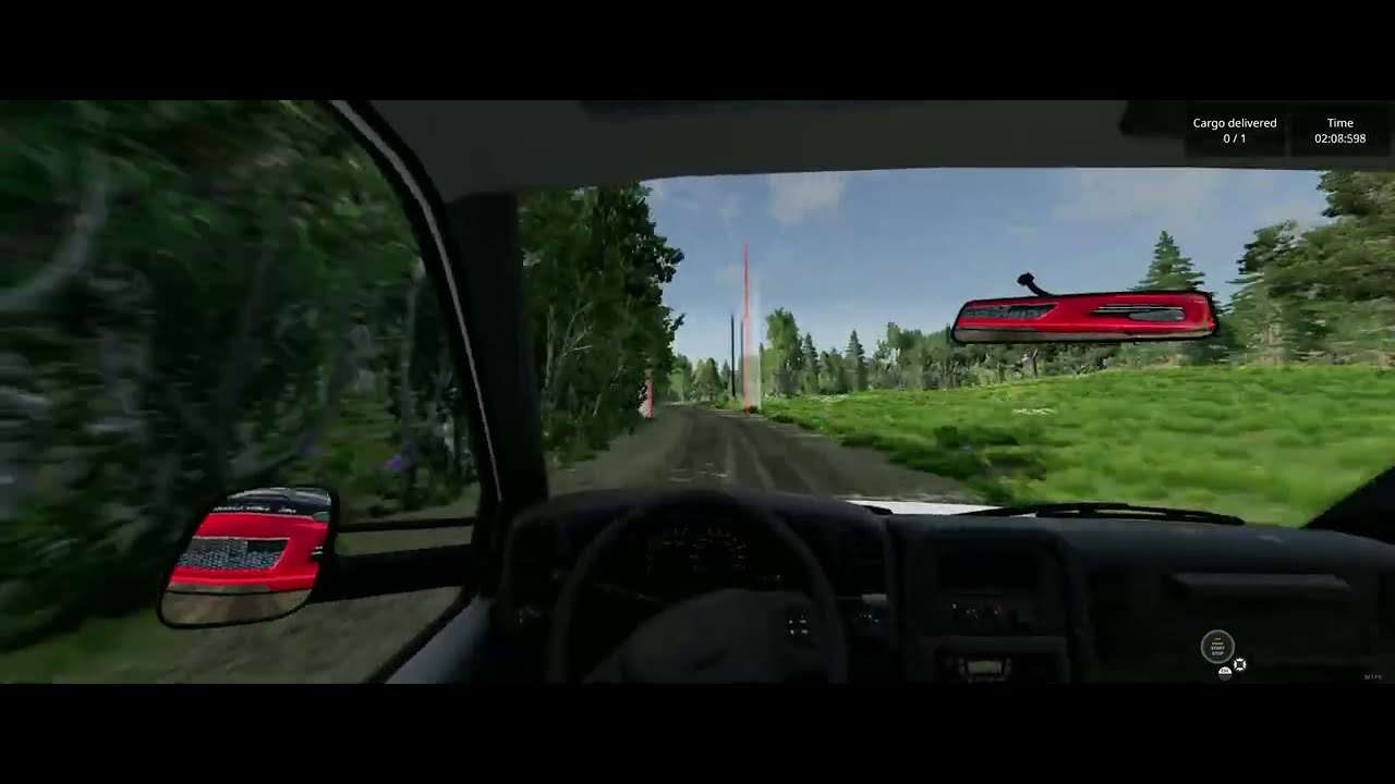 BeamNG.drive Race Car Delivery chill WR attempt