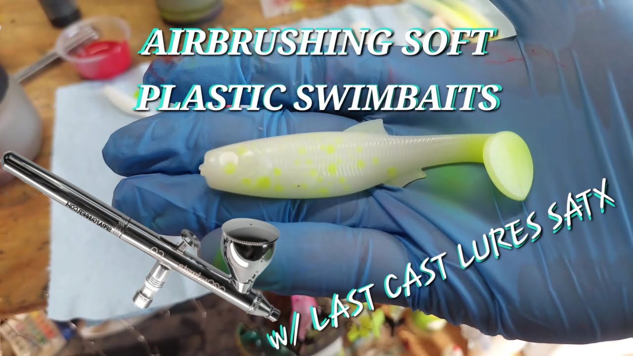 Can You Airbrush Soft Plastic Lures???