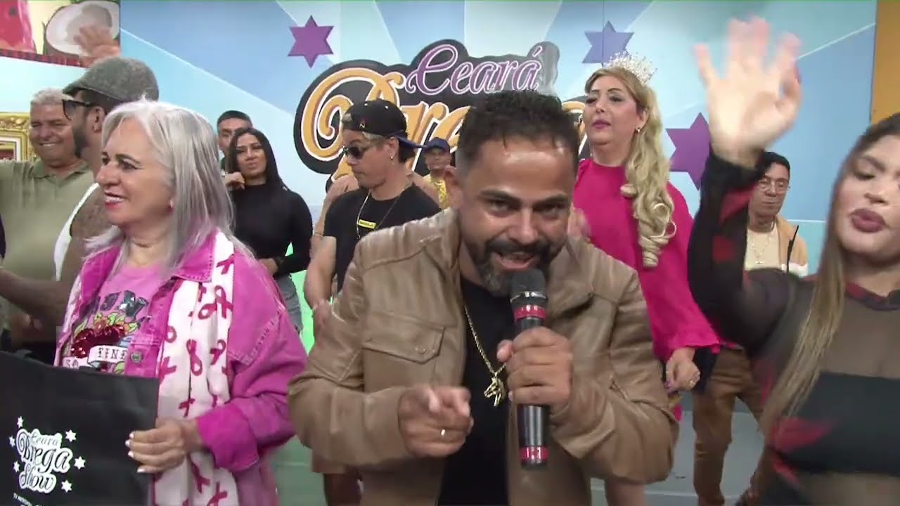 Marcos Firmino na TV metrópole no programa Ceara brega show. 