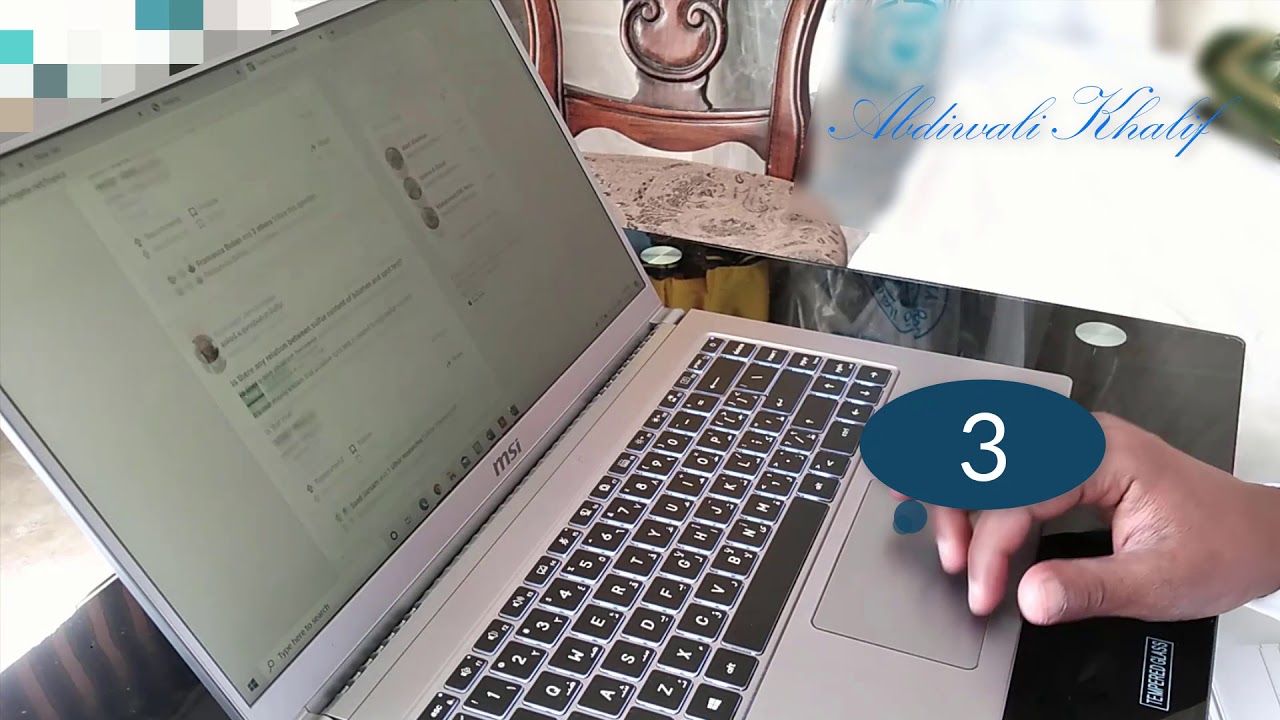 Maxaadan Ka Aqoon Meesha Laga Xukumo Laptopka? | Laptop Touchpad