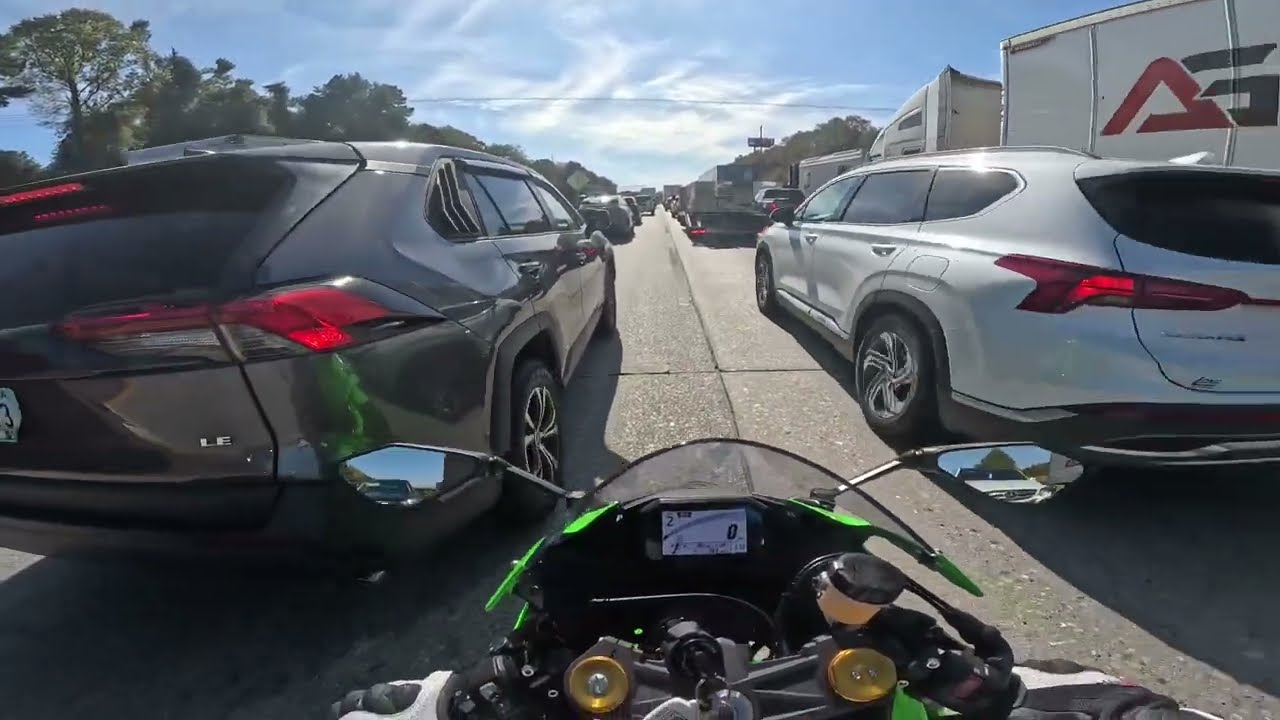 First ride in Atlanta highway