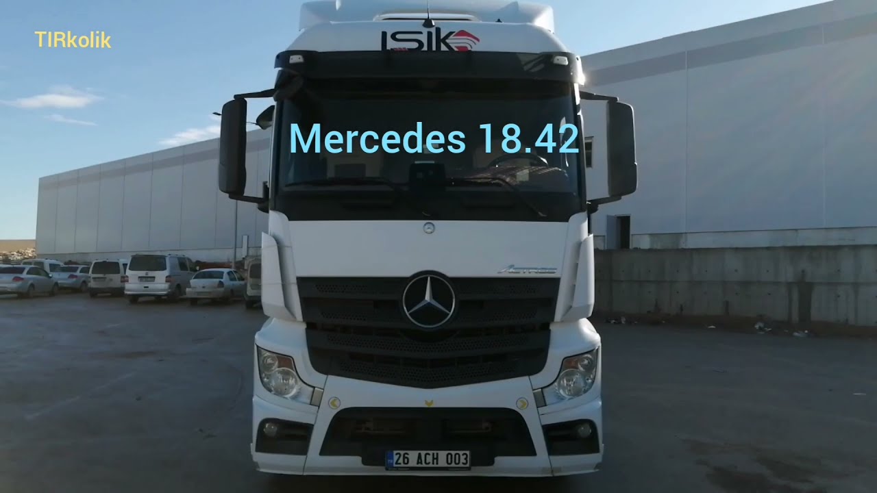Mercedes Actros 1842 tır tanıtımı. Hayırlı olsun.
