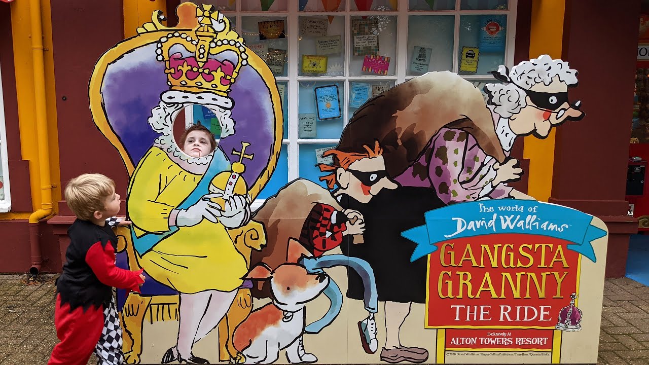 Gangsta Granny: The Ride in the World Of David Walliams at Alton Towers (Nov 2021) [4K]