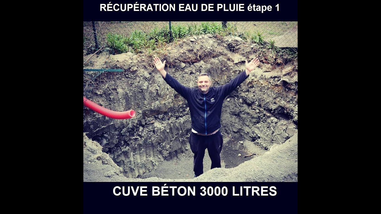 Cuve récupération eau de pluie- Ep1 - TUTO VIDÉO BRICO-PLOMBERIE.COM