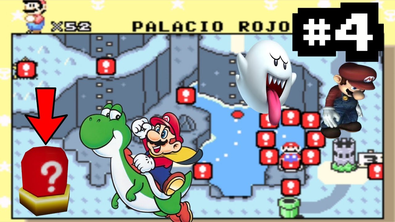 La tortura de la mansión boo | Súper Mario World GBA 