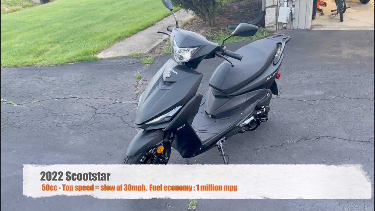 2022 Scootstar 50cc review/ CAN IT WHEELIE???