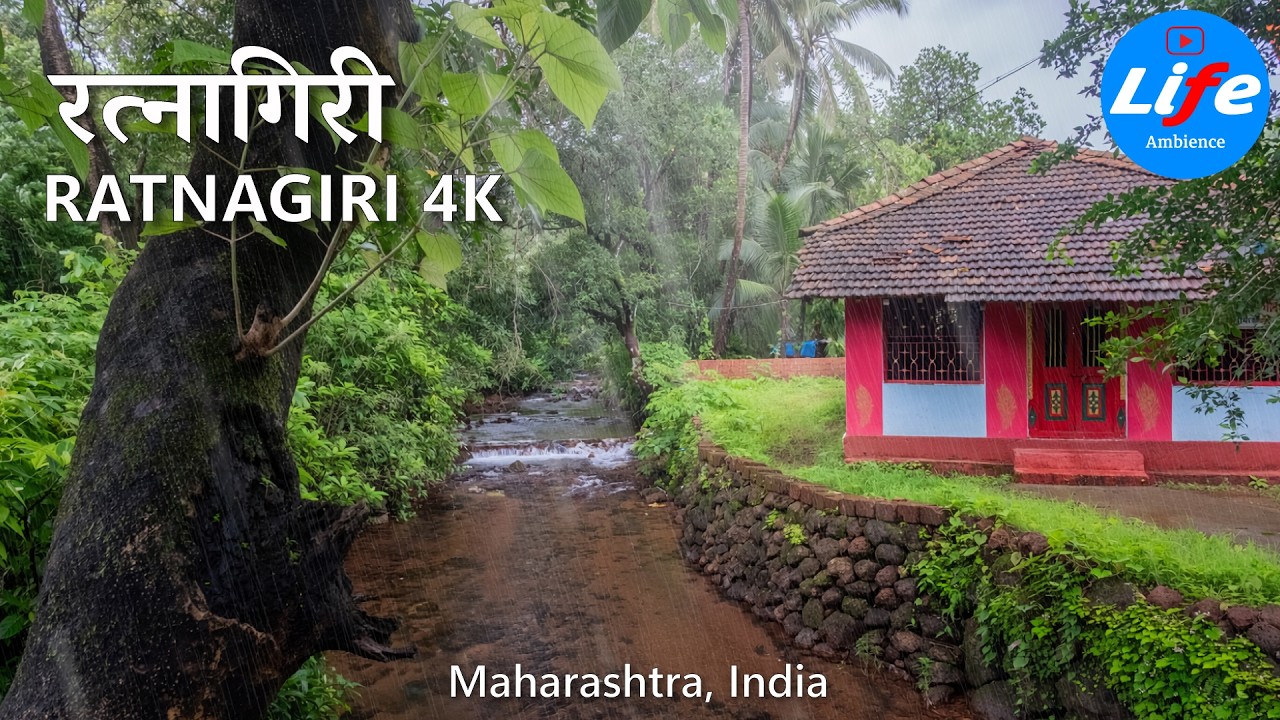 Karwanchiwadi - Relaxing Walk in Ratnagiri's Most Beautiful Village - Indian Village Tour 4K UHD