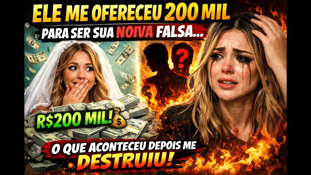 Ele me ofereceu 220 mil para ser sua noiva falsa.... e isso me destruiu