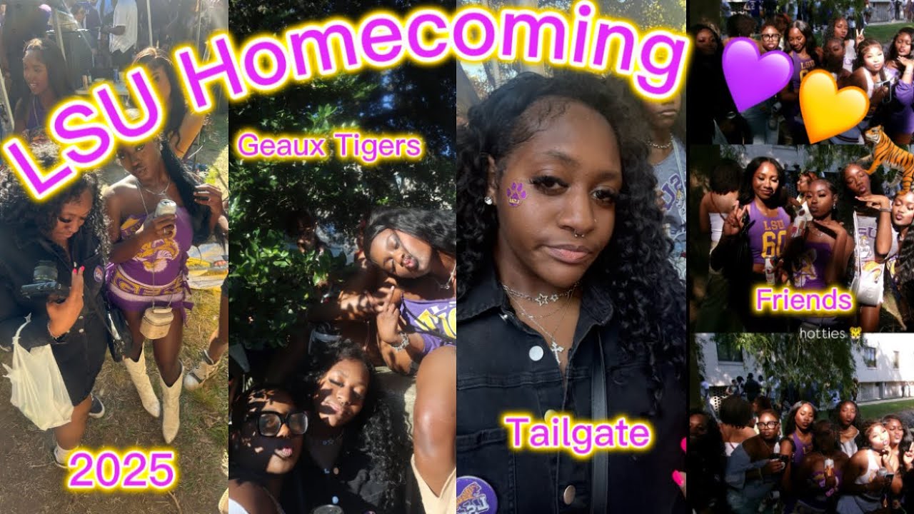 TAILGATING AT LSU HOMECOMING 2025| DIDN’T END WELL