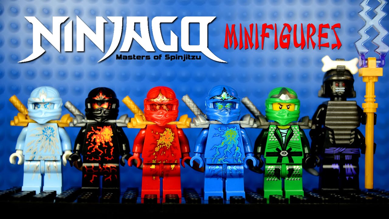 LEGO Ninjago NRG Full Potential KnockOff Minifigures Set 6 (Bootleg)