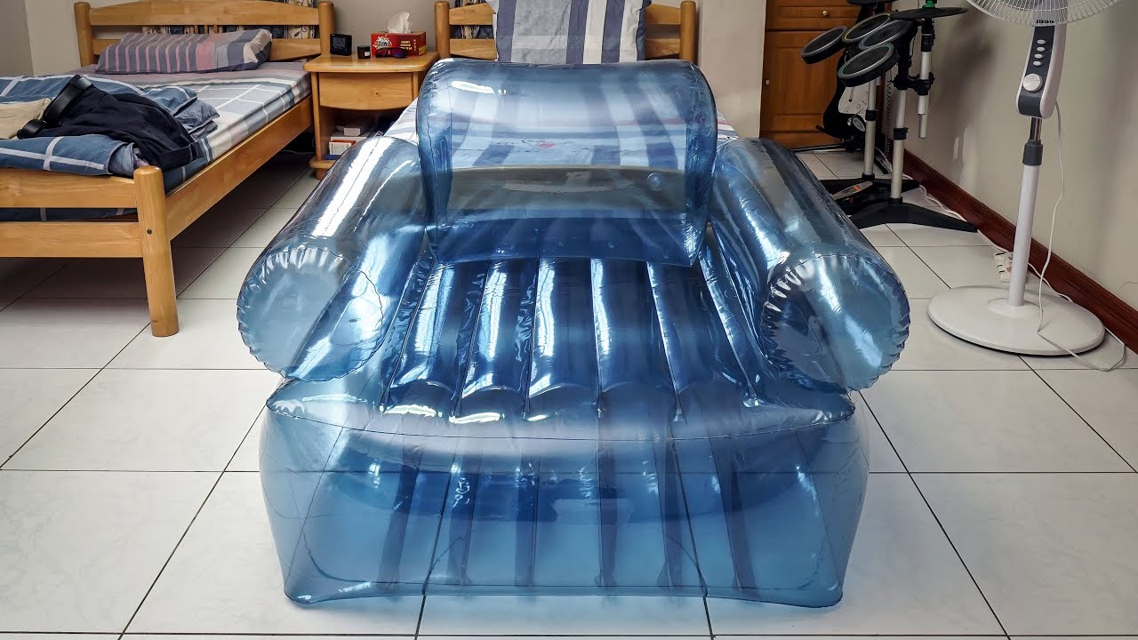 Unboxing the Intex Transparent Inflatable Armchair