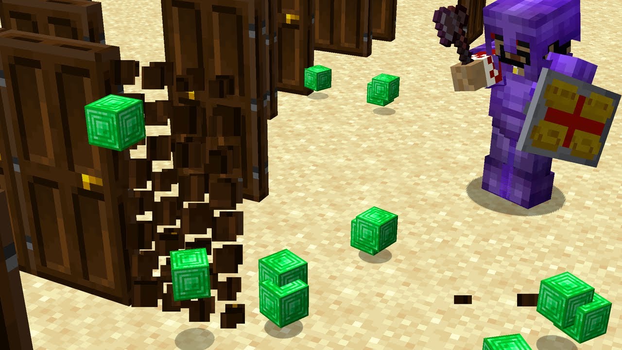 Minecraft But The Loot Do Be Random Though
