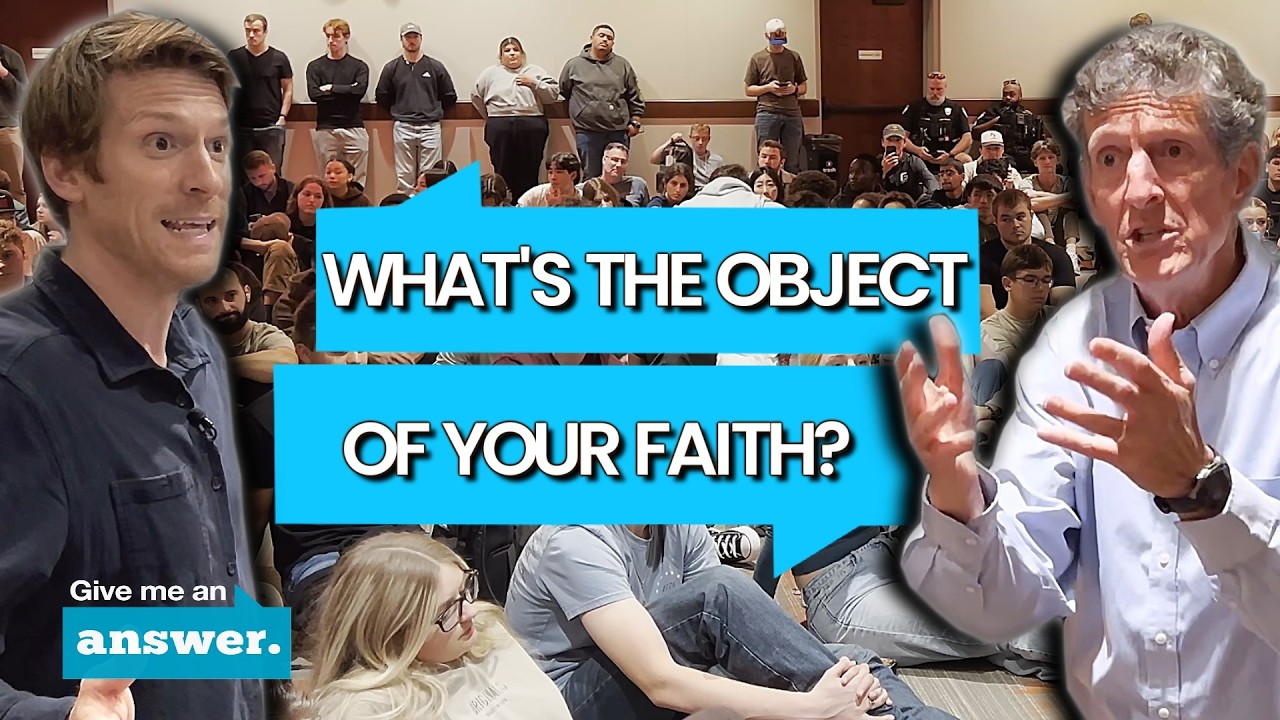 Stuart & Cliffe Knechtle | Oregon State | What IS The Object Of Your Faith? | Give Me An Answer