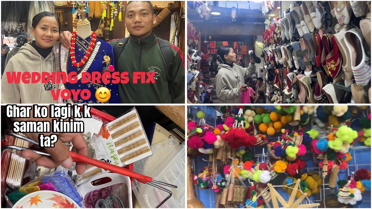 Wedding ko lagi main shopping 🛍️ pani sakyo balla😊Kaslai k k fix gariyo ta?