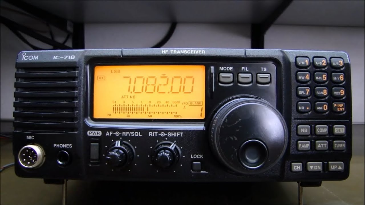 ALPHA TELECOM: HIPER MEGA REVISÃO ICOM IC-718 ''PRO BONO''