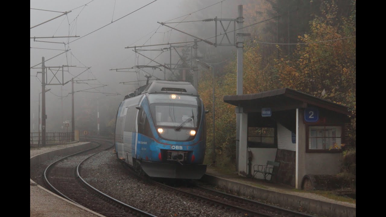 Herbstwetter am Semmering : Mit dem blauen Talent durch die Nebelsuppe am 26.10.12