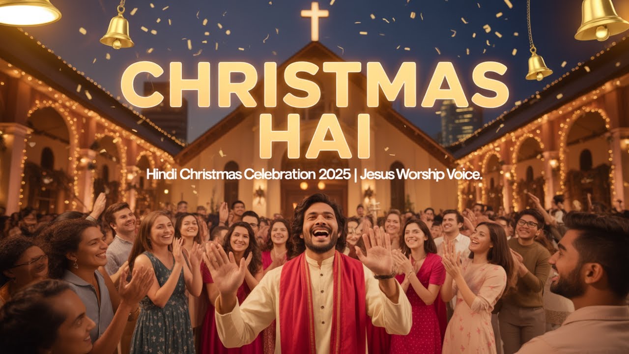 CHRISTMAS HAI | Hindi Christmas Celebration Song 2025  |  | Bollywood &times; EDM Fusion