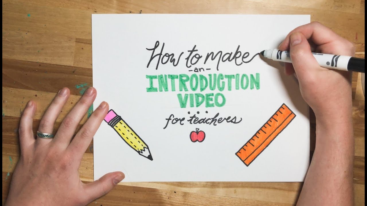 How to make an Introduction for Online Teaching