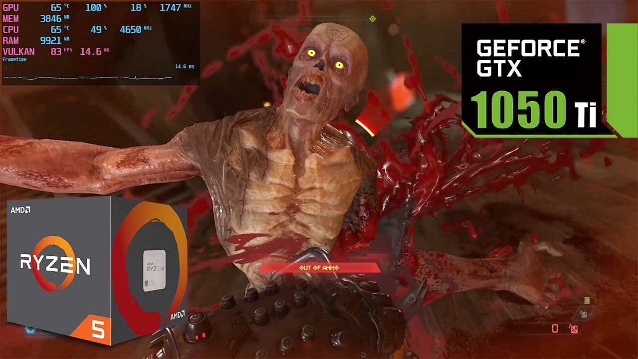 Doom Eternal : ON RTX 3050 + Ryzen 5 5600X | Low + High