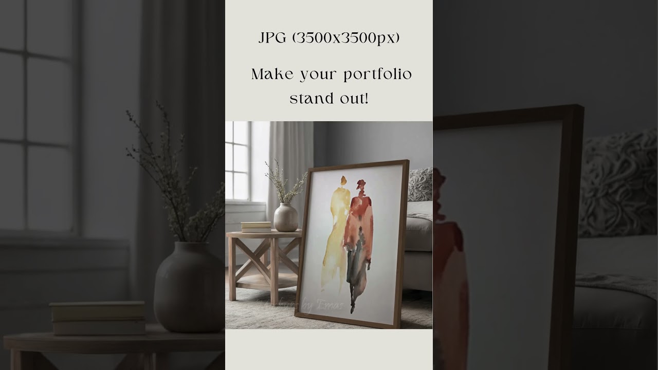 2x3 Wooden Frame Mockup - Etsy  #interiordesign #mockup  #mockuptemplate  #mockups