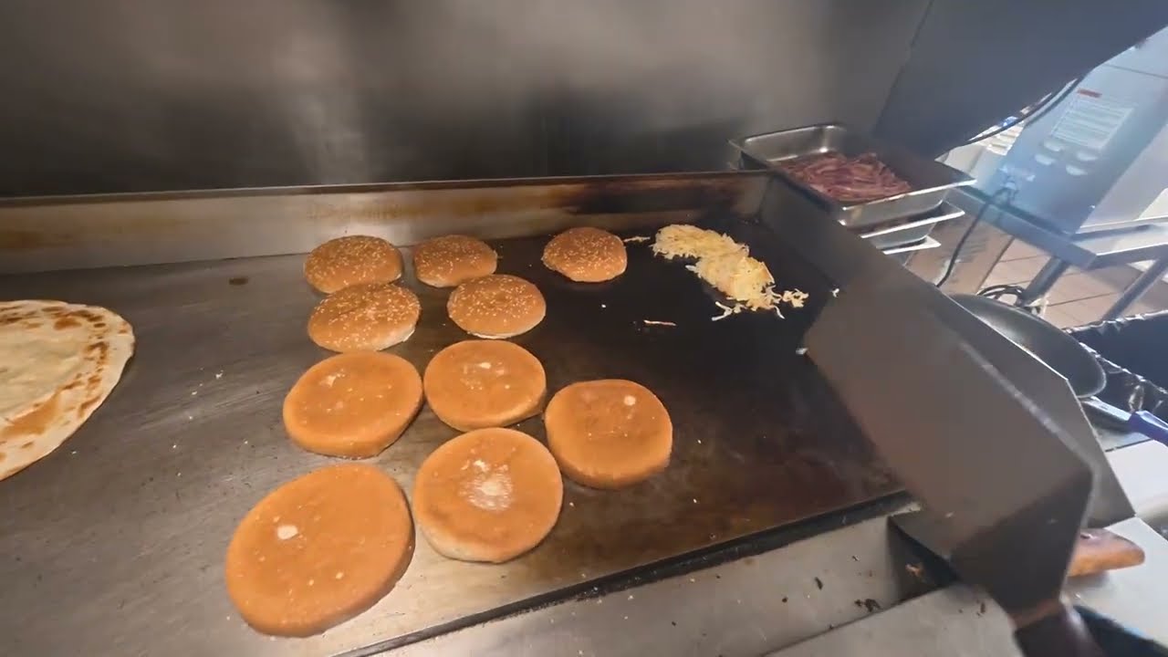 POV: Line Cook Life — No Cuts, No Rehearsals #fyp #parati #cooking #pov #breakfast #dji 
