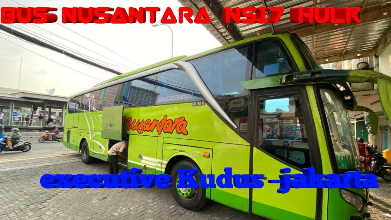Mecoba naik bus Nusantara NS17 HULK ,dari Daan Mogot sampai lebak bulus 