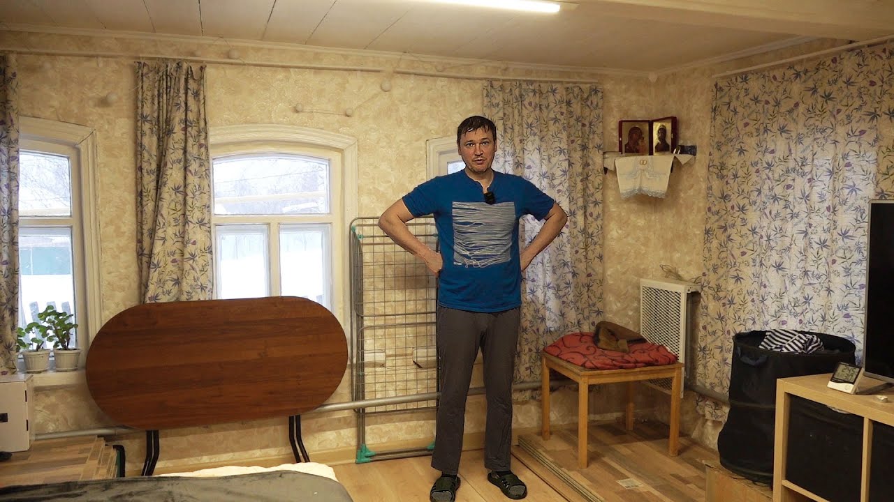 НЕ НАИГРАЛСЯ В БЛАТНОГО. К НАМ ПОЖАЛОВАЛ ПЬЯНЫЙ ДЕБОШИР! МЕНЯЕМ ПОЛ В СТАРОМ ДОМЕ.