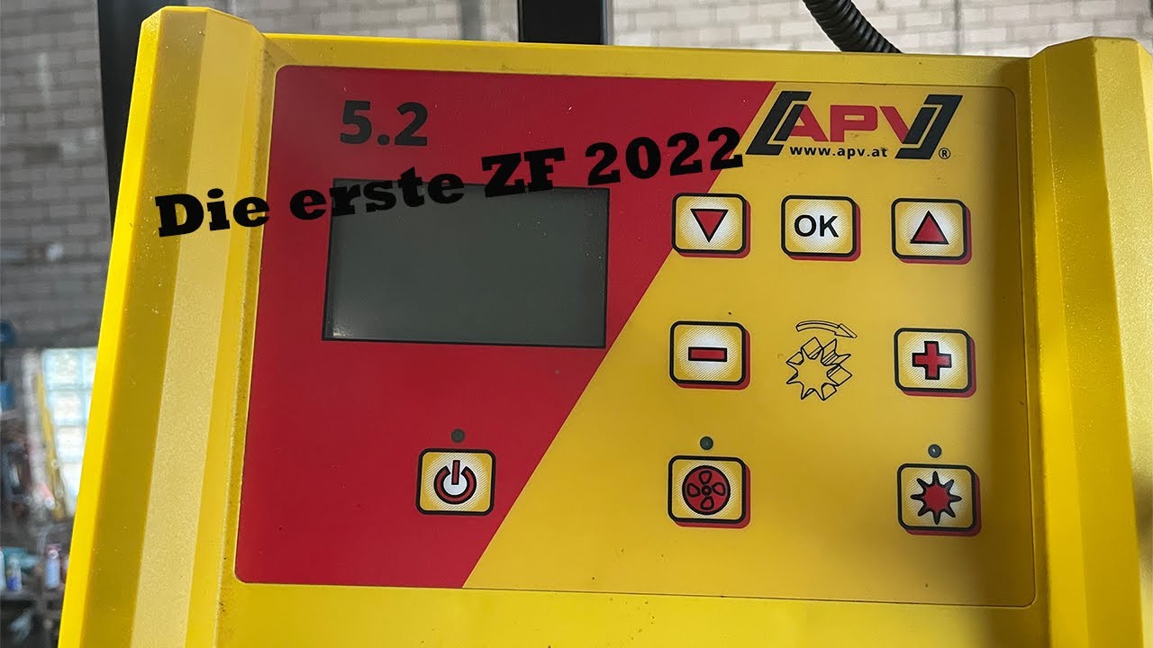 ZF - Saat nach GPS Roggen mit Fendt 724 und APV Streuer
