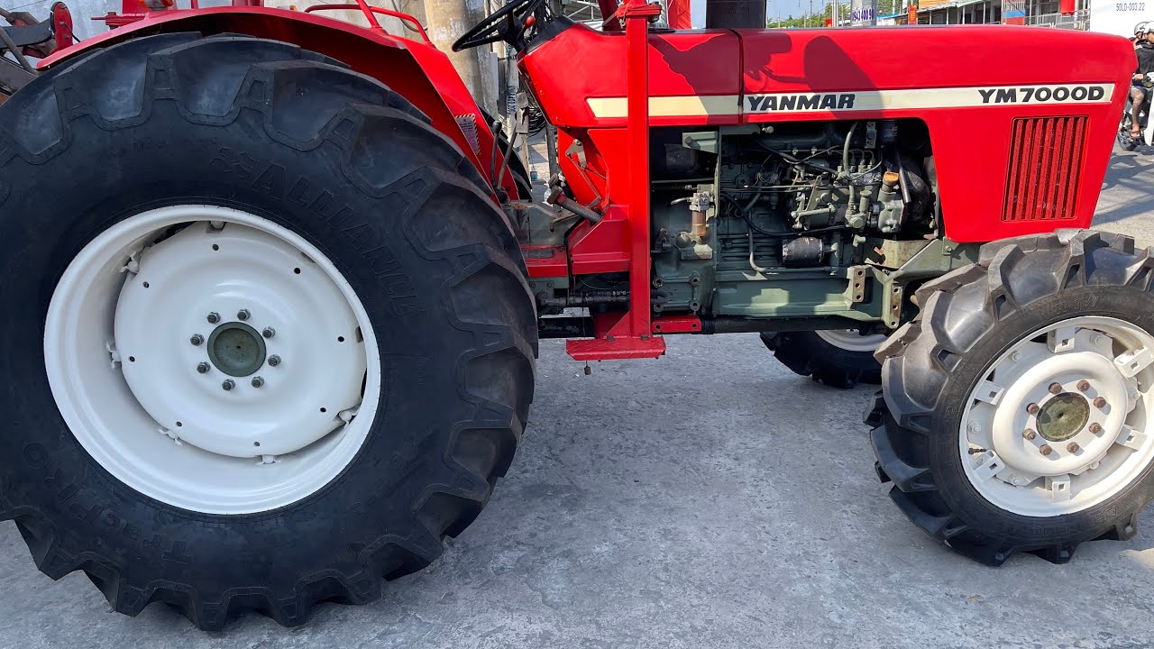 Máy cày Yanmar 7000 hàng bãi mới về xe đẹp còn zin. Lh 0867458433