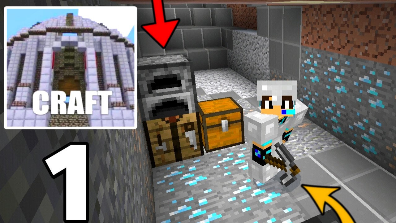 Minicraft Survival Series EP 1 | Minicraft Survival Walkthrough With Bonus Chest