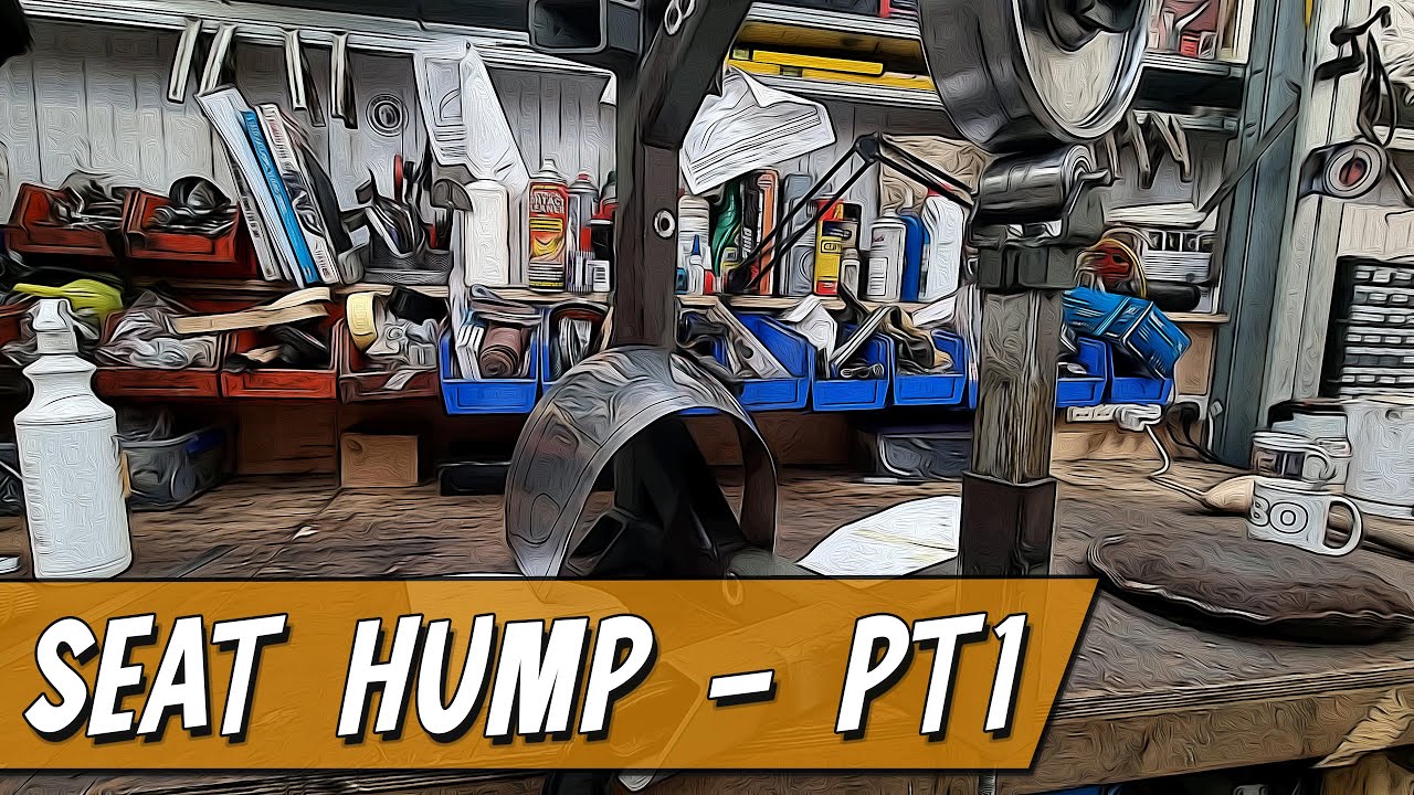 Making the seat hump (Pt 1) - Suzuki Bandit Cafe Racer - ASBO Project