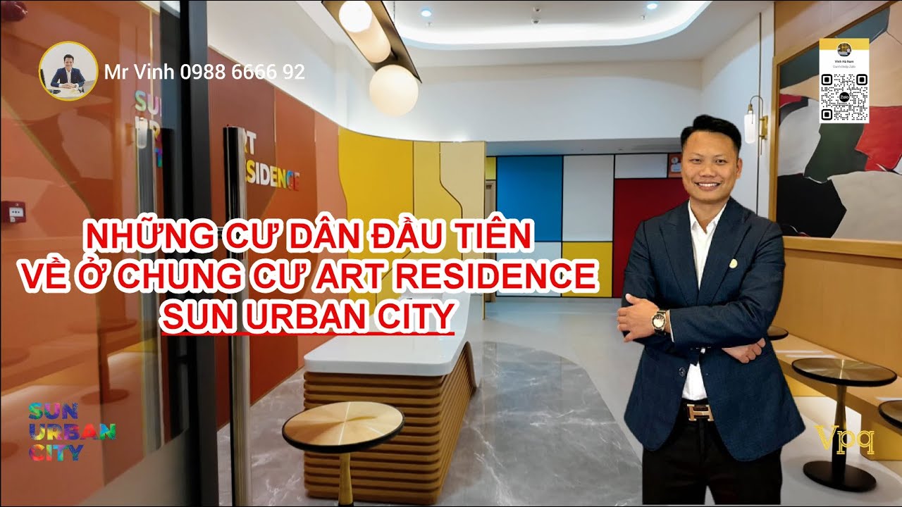 SUN URBAN CITY | NHỮNG CƯ DÂN ĐẦU TIÊN VỀ Ở TẠI CHUNG CƯ ART RESIDENCE