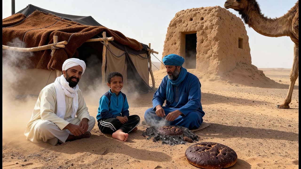 Ger&ccedil;ek Berberileri Buldum! Bakın Kumda Nasıl Yemek Yaptılar / 718